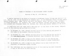 Board of Trustees Meeting Minutes - May 1999